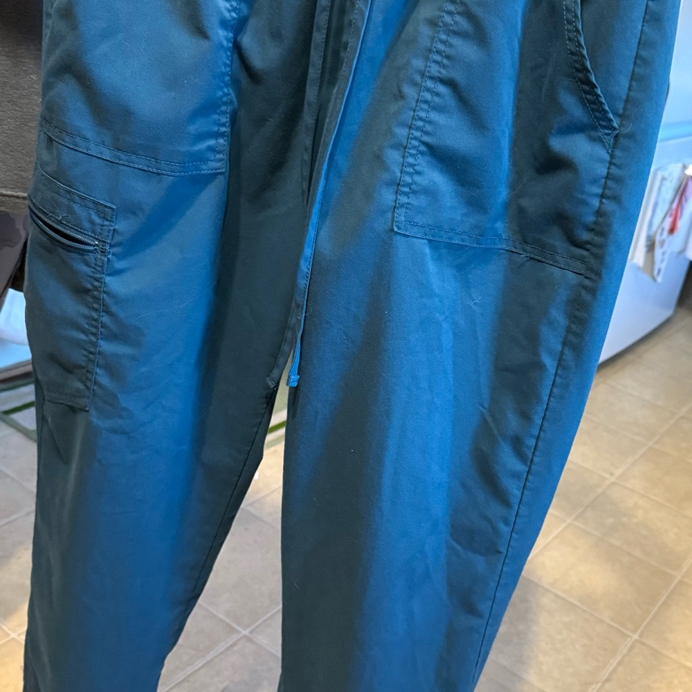 3 Scrub Pants, Caribbean Blue